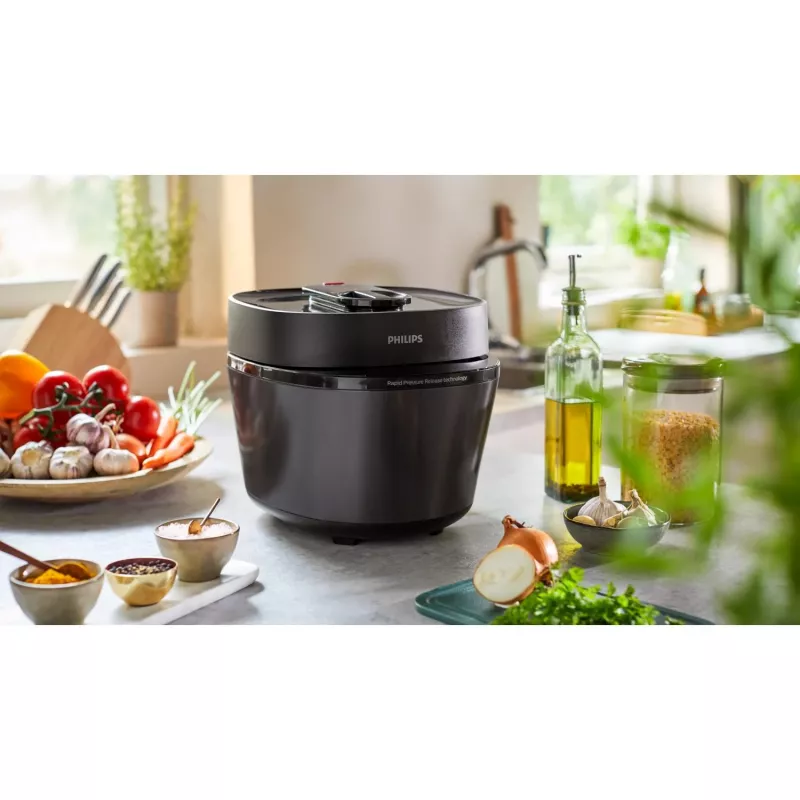 Philips All-in-One Cooker HD2151/40 multikukeris, 5 l, 1000 W, juodas
