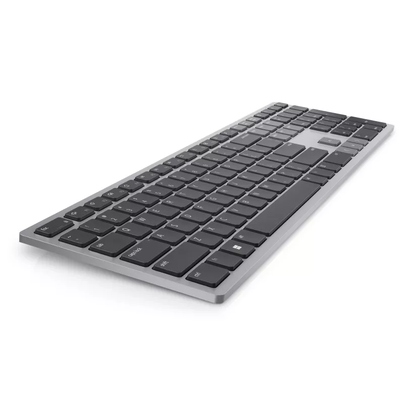 DELL Pro Plus Keyboard – KB700 – rusų (QWERTY), pilno dydžio (100%), belaidė, RF belaidis + Bluetooth, QWERTY, pilka