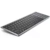 Klaviatūra Dell Pro Plus Compact KB740 — Pilno dydžio (100%), RF belaidis + Bluetooth, Rusų QWERTY, Juoda/Pilka