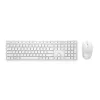 DELL Pro belaidė klaviatūra ir pelė - KM5221W - US International (QWERTY) - balta