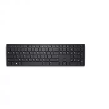 DELL Pro Keyboard KB500 – belaidė klaviatūra, US International (QWERTY), pilno dydžio, RF 2.4 GHz, juoda