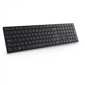 DELL Pro Keyboard KB500 belaidė klaviatūra (rusiškas QWERTY išdėstymas, RF, pilno dydžio, juoda)