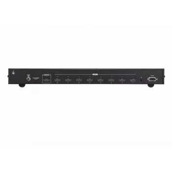 ATEN VS0801HB 8 prievadų True 4K HDMI jungiklis, metalinis, juodas, 60 Hz