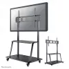 Neomounts NS-M4000BLACK mobilus TV stovas 60-105 colių, juodas, plieninis, 150 kg
