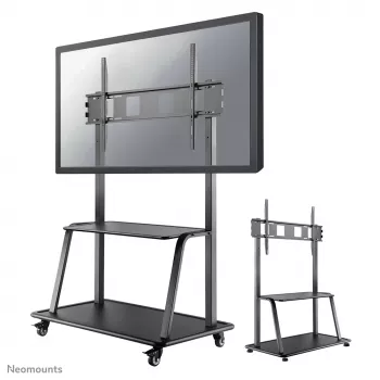 Neomounts NS-M4000BLACK mobilus TV stovas 60-105 colių, juodas, plieninis, 150 kg