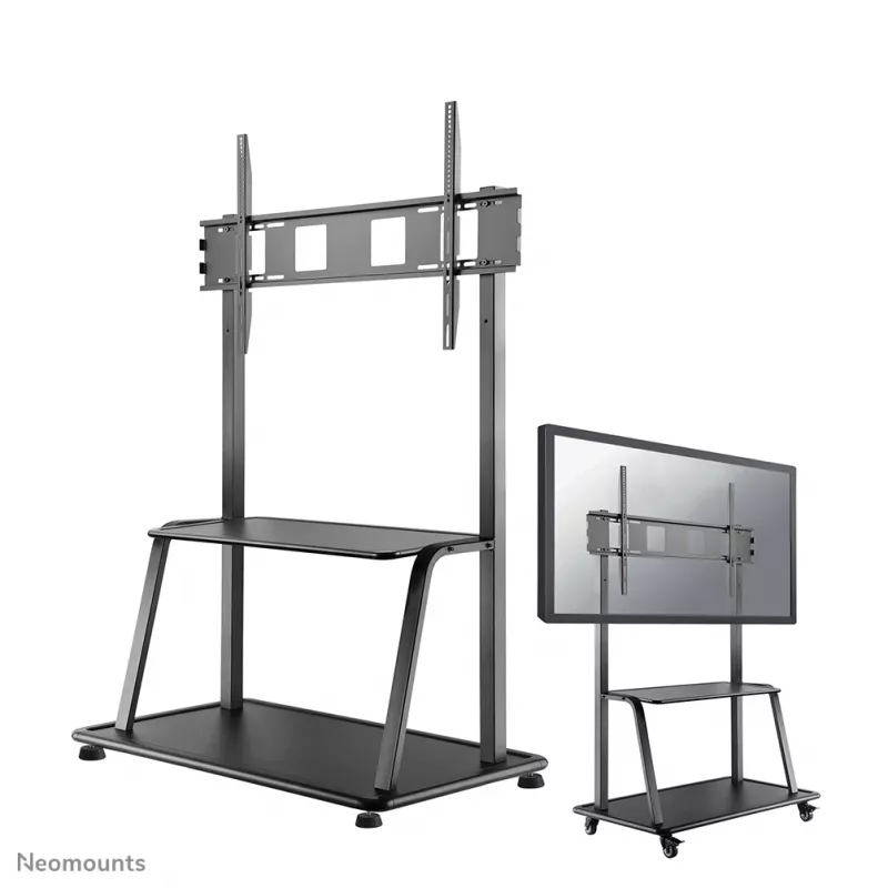 Neomounts NS-M4000BLACK mobilus TV stovas 60-105 colių, juodas, plieninis, 150 kg
