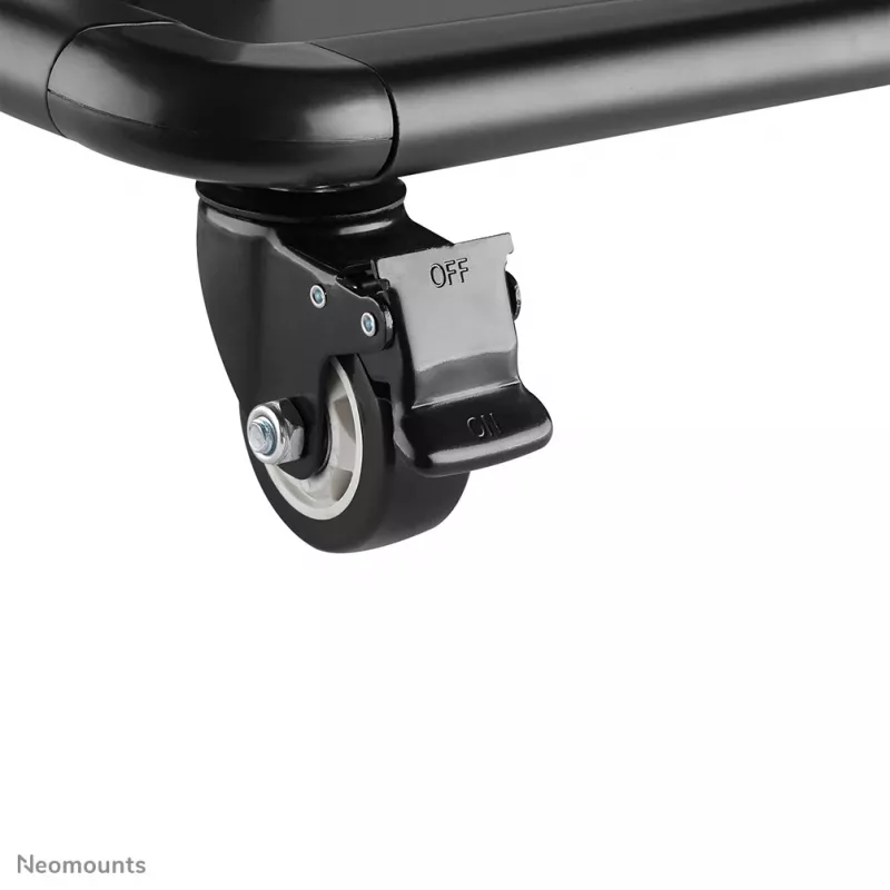 Neomounts NS-M4000BLACK mobilus TV stovas 60-105 colių, juodas, plieninis, 150 kg