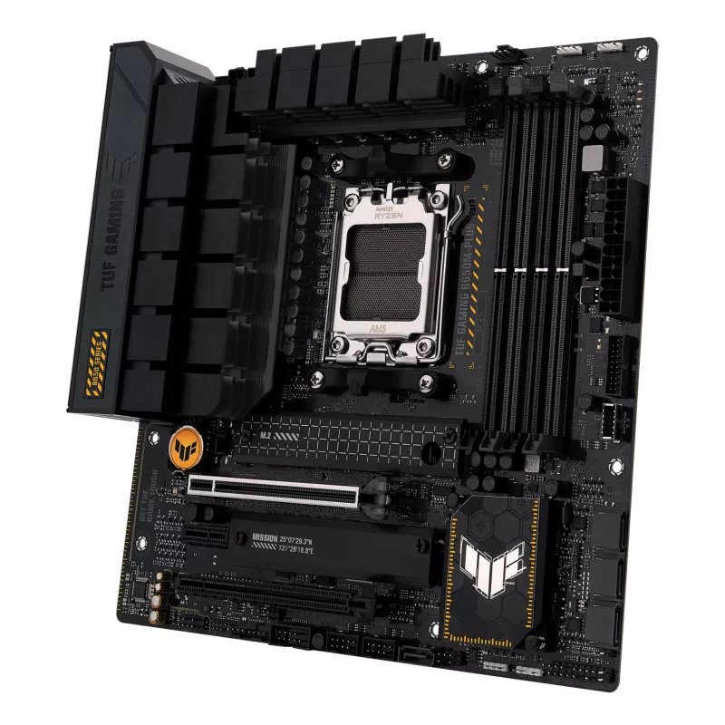 ASUS TUF GAMING B650M-PLUS WIFI pagrindinė plokštė, AMD B650, Socket AM5, micro ATX