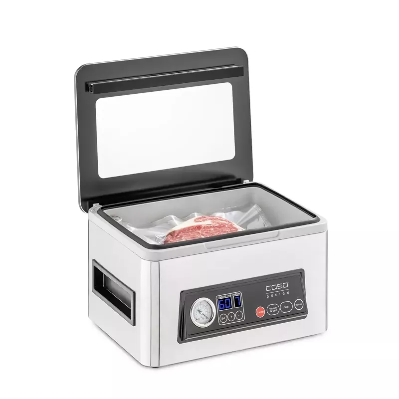 Vakuuminis pakuotojas Caso VacuChef 50 Power 300 W nerūdijančio plieno modelis 01416 maisto konservavimui