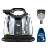 Bissell SpotClean Pet Select nešiojamas dėmių valiklis kilimams, kietoms grindims, laiptams, plytelėms, apmušalams, juodas/žalias/skaidrus