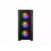 PC korpusas MSI MAG FORGE M100A Micro Tower juodas su grūdintu stiklu, 3x120mm priekiniai ventiliatoriai, RGB, microATX/Mini-ITX