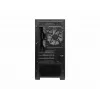 PC korpusas MSI MAG FORGE M100A Micro Tower juodas su grūdintu stiklu, 3x120mm priekiniai ventiliatoriai, RGB, microATX/Mini-ITX