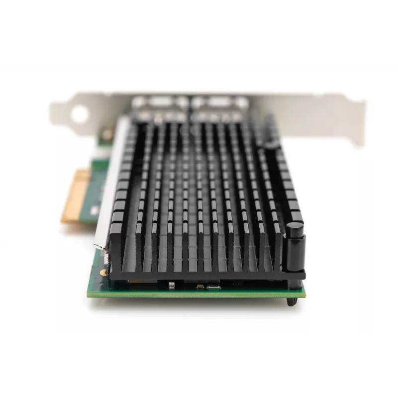 DIGITUS DN-10163 Ethernet serverio adapteris - 10Gbps dviejų prievadų PCI-E x8, Intel X540 BT2