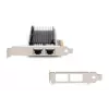 DIGITUS DN-10163 Ethernet serverio adapteris - 10Gbps dviejų prievadų PCI-E x8, Intel X540 BT2