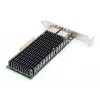 DIGITUS DN-10163 Ethernet serverio adapteris - 10Gbps dviejų prievadų PCI-E x8, Intel X540 BT2