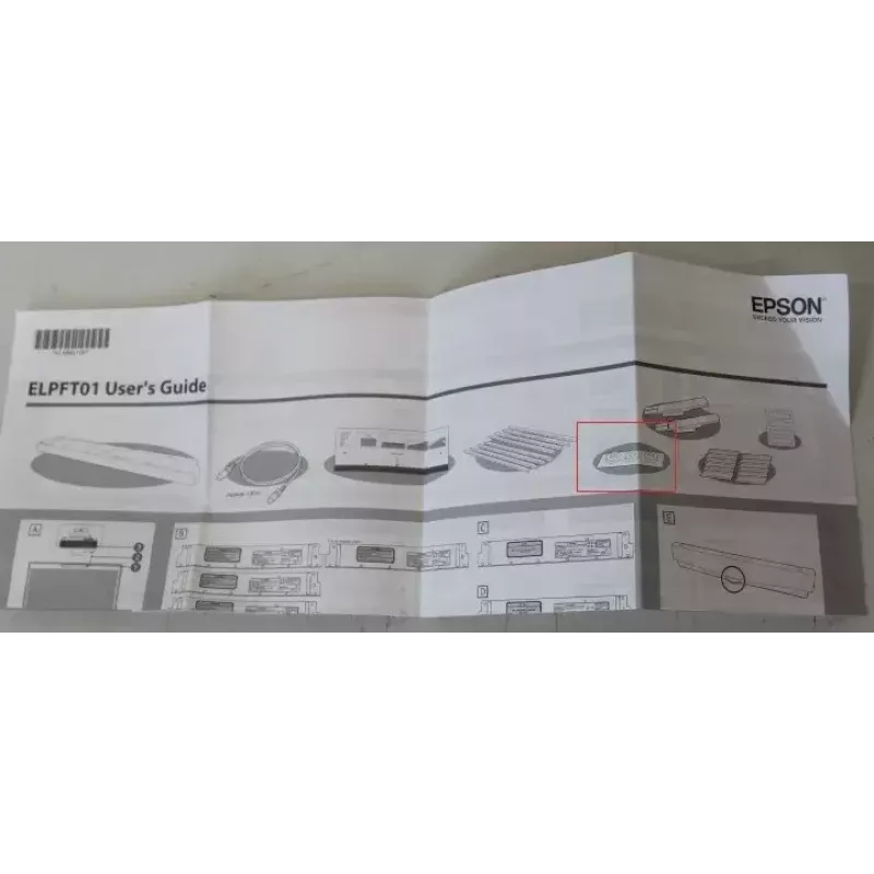 Pirštų jutiklinis blokas Epson ELPFT01 (be pagalvėlių) V12H007A24SO