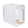 Stalinias mini šaldytuvas Adler AD 8085, 4 L, dešinysis vyris, veidrodinės durelės, 220–240V/12V