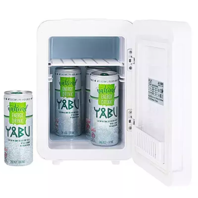 Stalinias mini šaldytuvas Adler AD 8085, 4 L, dešinysis vyris, veidrodinės durelės, 220–240V/12V