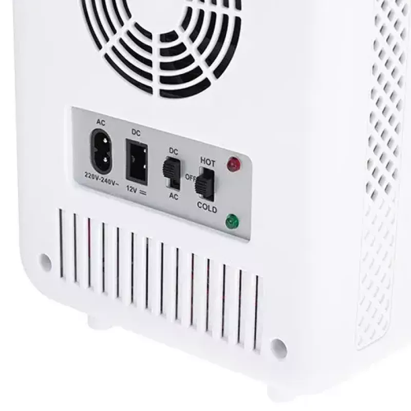 Stalinias mini šaldytuvas Adler AD 8085, 4 L, dešinysis vyris, veidrodinės durelės, 220–240V/12V