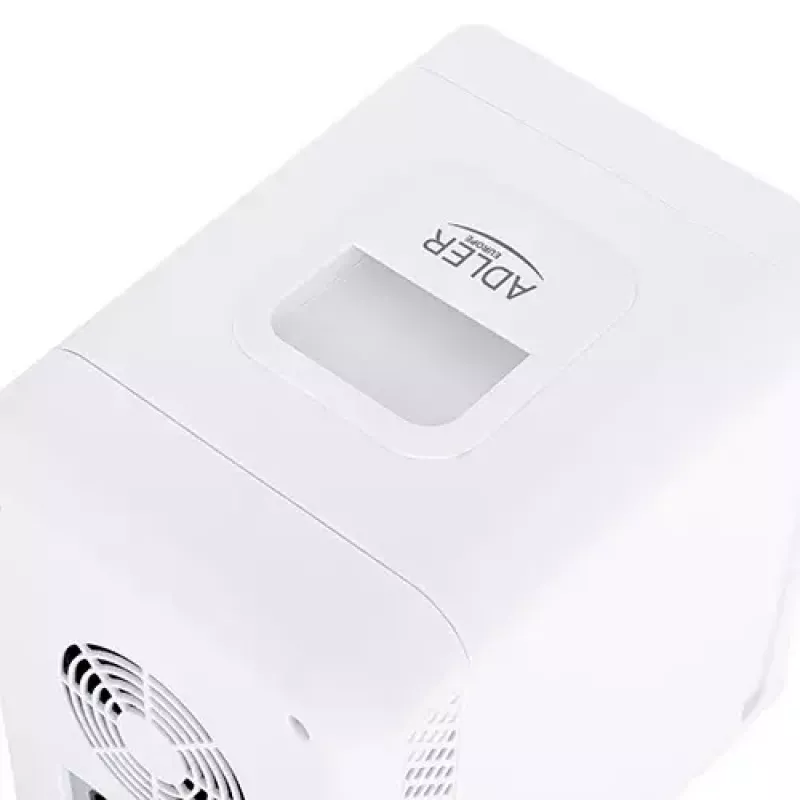 Stalinias mini šaldytuvas Adler AD 8085, 4 L, dešinysis vyris, veidrodinės durelės, 220–240V/12V