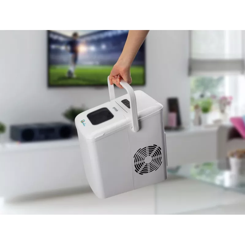 Gorenje IMD1200W ledo kubelių gaminimo aparatas Nešiojamas ledo kubelių gamintojas 12 kg/24h 120 W Baltas