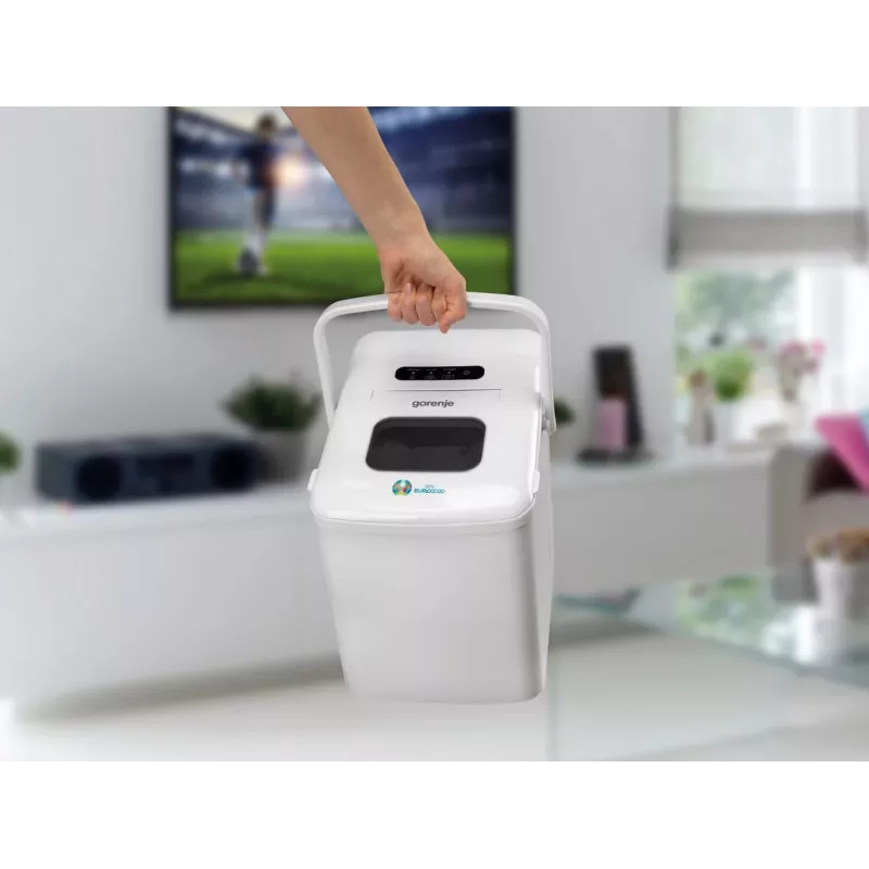 Gorenje IMD1200W ledo kubelių gaminimo aparatas Nešiojamas ledo kubelių gamintojas 12 kg/24h 120 W Baltas