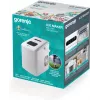 Gorenje IMD1200W ledo kubelių gaminimo aparatas Nešiojamas ledo kubelių gamintojas 12 kg/24h 120 W Baltas
