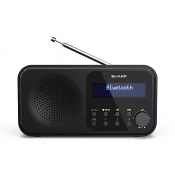 Sharp DR-P420(BK) Tokyo nešiojamasis skaitmeninis radijas, DAB, DAB+, FM, 2 W