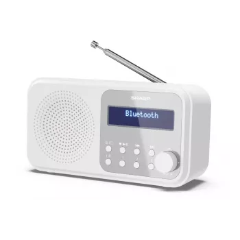 Sharp DR-P420(WH) Tokyo nešiojamasis skaitmeninis radijas, DAB, DAB+, FM, 2 W