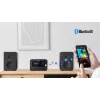 Sharp TOKYO DAB+ HI-FI mikro sistema namų garso sistemai, 40 W, juoda