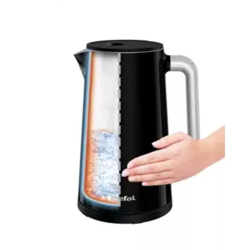 Tefal KO851 elektrinis virdulys 1.7 L 1800 W Juodas
