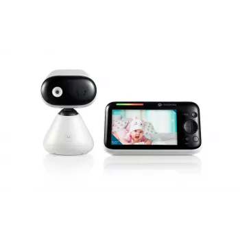 Kūdikio vaizdo monitorius Motorola PIP1500 su 5 colių ekranu, 480×272, 2.4 GHz FHSS, 300 m atstumu, 2800 mAh baterija
