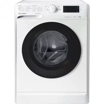 Indesit MTWSE 61294 WK EE skalbyklė, priekinis pakrovimas, 6 kg, 1151 aps./min., balta