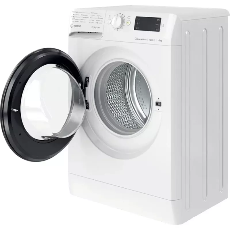 Indesit MTWSE 61294 WK EE skalbyklė, priekinis pakrovimas, 6 kg, 1151 aps./min., balta