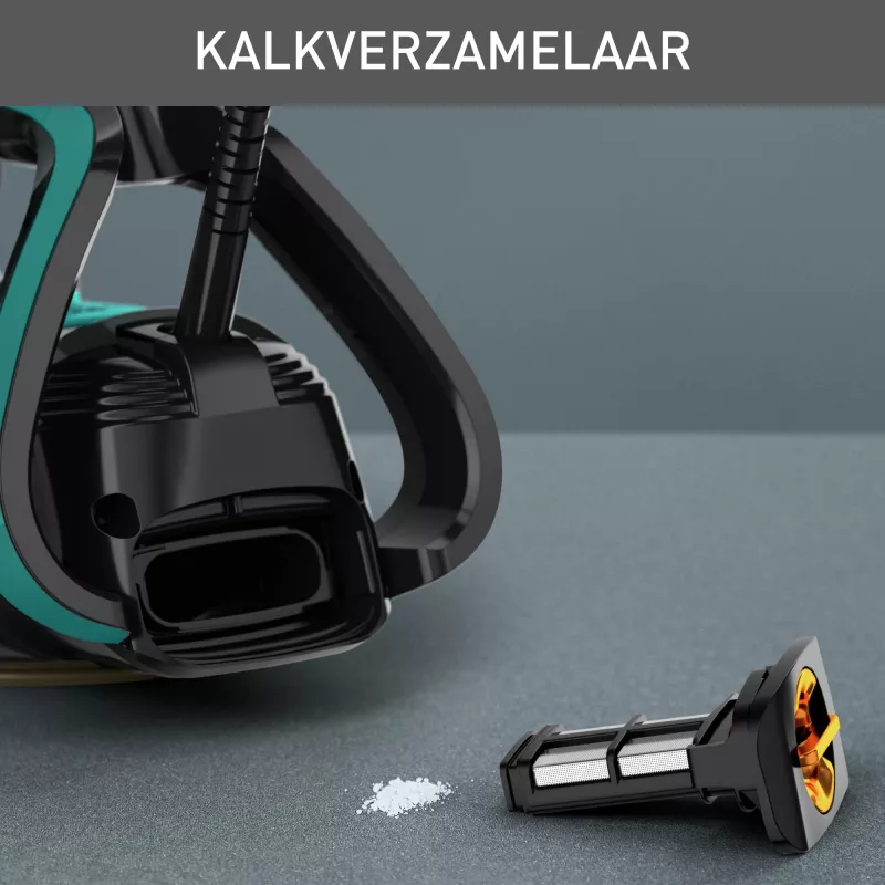 Tefal Puregliss FV8066 sausas ir garinis lygintuvas su Durilium AirGlide Autoclean padu, 3000 W, juodas, mėlynas