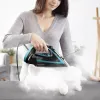 Tefal Puregliss FV8066 sausas ir garinis lygintuvas su Durilium AirGlide Autoclean padu, 3000 W, juodas, mėlynas