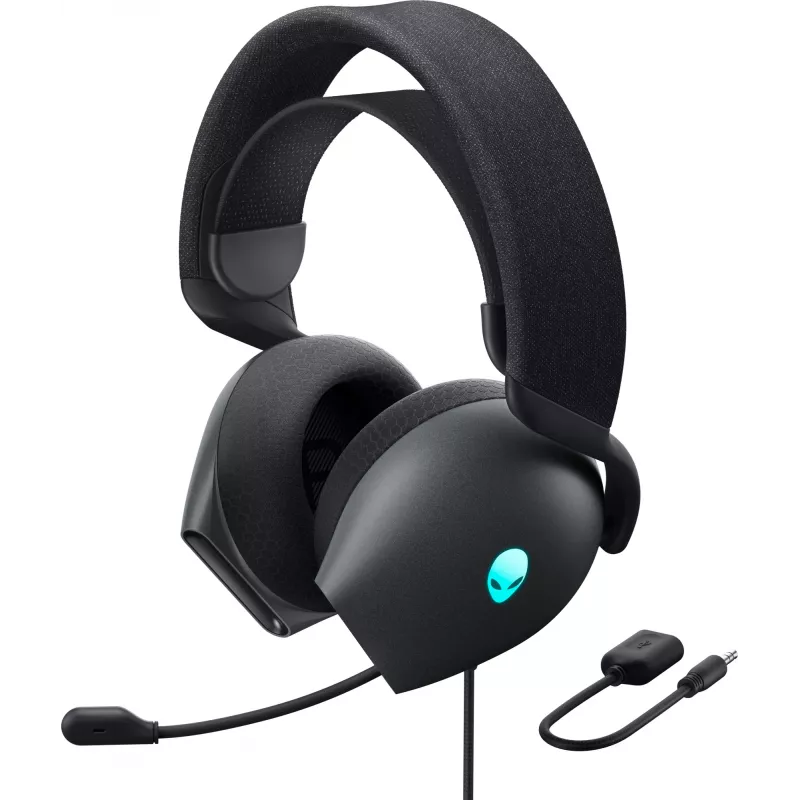 Alienware AW520H laidinės ausinės žaidimams, pilno dydžio, pilka