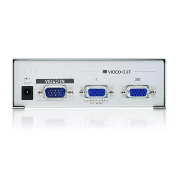 ATEN VS92A 2 prievadų VGA vaizdo skirstytuvas (350 MHz)