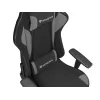 Žaidimų kėdė GENESIS NITRO 440 G2 Minkštas sėdėjimas Juoda Pilka Maks. svoris 120 kg