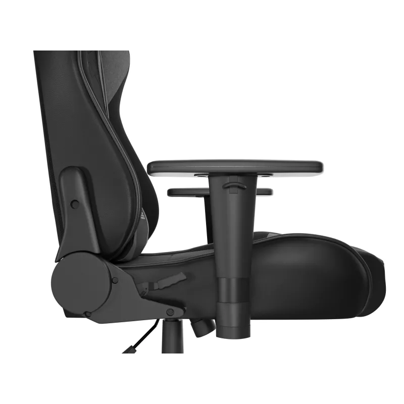 Žaidimų kėdė GENESIS NITRO 440 G2 Minkštas sėdėjimas Juoda Pilka Maks. svoris 120 kg
