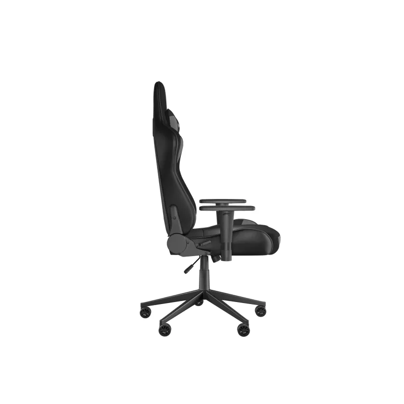 Žaidimų kėdė GENESIS NITRO 440 G2 Minkštas sėdėjimas Juoda Pilka Maks. svoris 120 kg