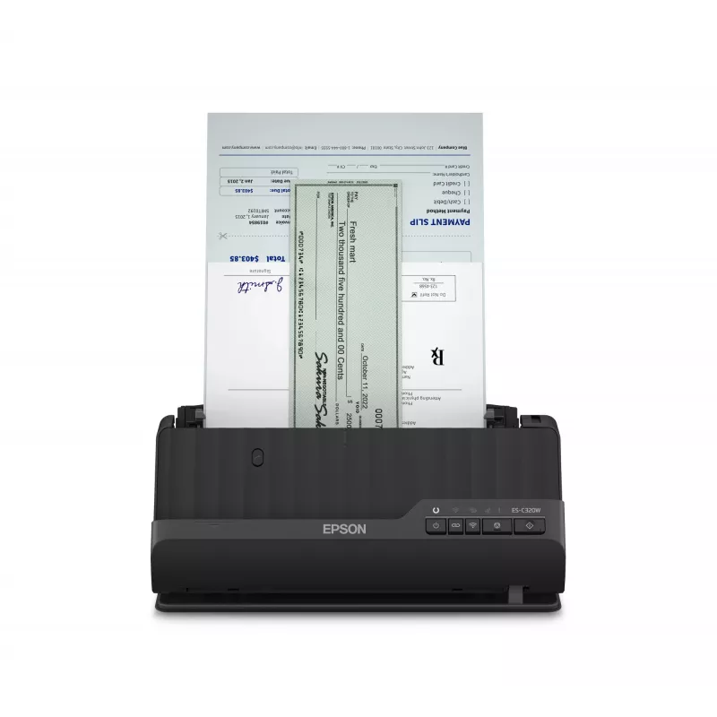 Epson ES-C320W ADF + lakštų skaitytuvas 600 x 600 DPI A4 Juodas