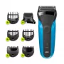 Braun Series 3 310BT elektrinis skustuvas - šlapias ir sausas skutimas su folija ir barzdos kirpimo priedais