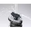 Folijinis skustuvas Panasonic ES-RW33 juodas sidabrinis AC baterija 21 min