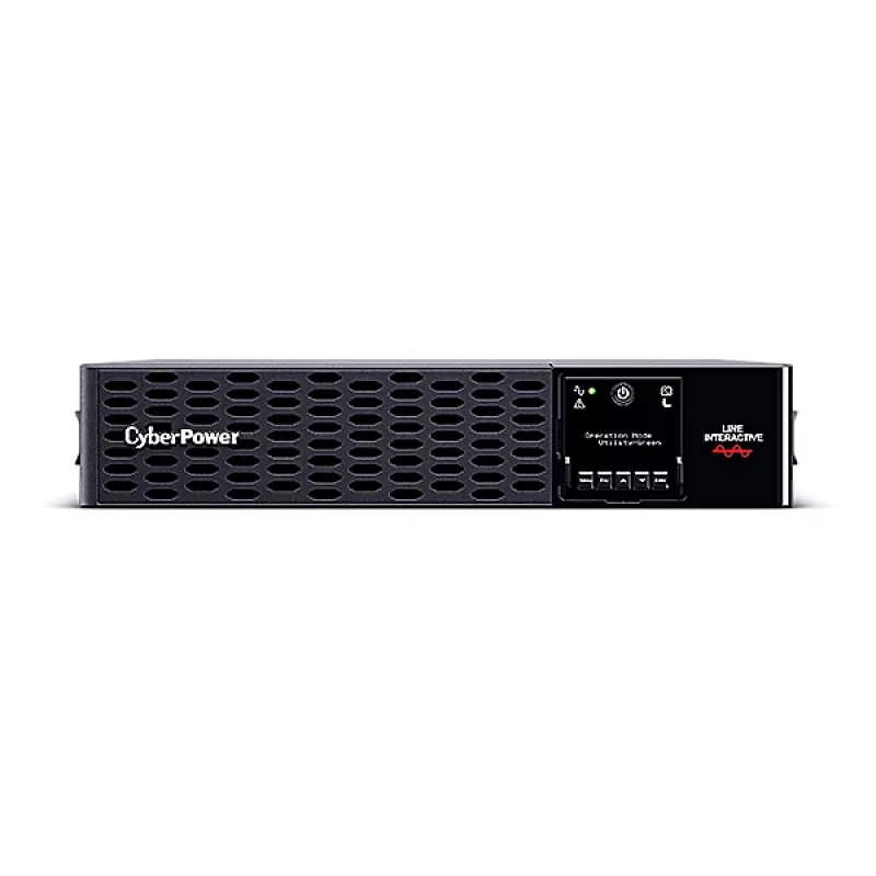 CyberPower PR1500ERTXL2U Professional Rack/Tower XL Line-Interactive UPS nepertraukiamo maitinimo šaltinis, 1500 VA / 1500 W, 2U, gryna sinusoidė, 10 x IEC C13 išvadų