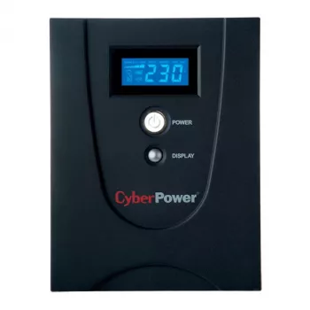 Nepertraukiamo maitinimo šaltinis CYBERPOWER VALUE2200EILCD, 2,2 kVA (1320 W), 6 AC lizdų, AVR, LCD, bokštas, 230 V