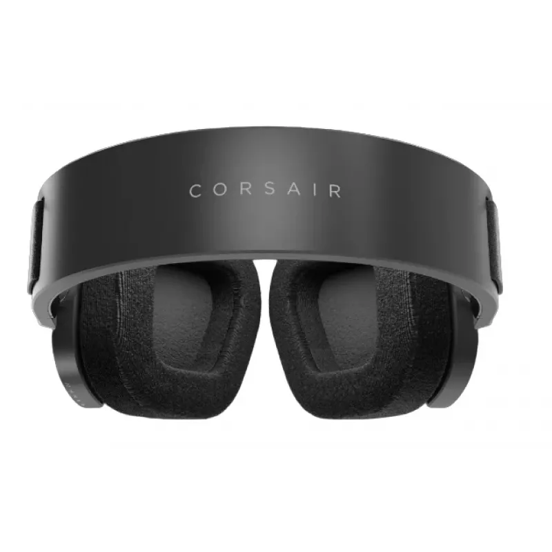 CORSAIR HS80 MAX belaidės ausinės žaidimams – plieno pilka