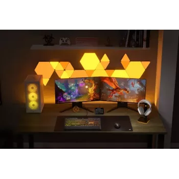 CORSAIR HS80 MAX belaidės žaidimų ausinės - baltos