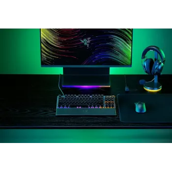 Razer Huntsman V3 Pro Tenkeyless klaviatūra optiniais jungikliais RGB juoda