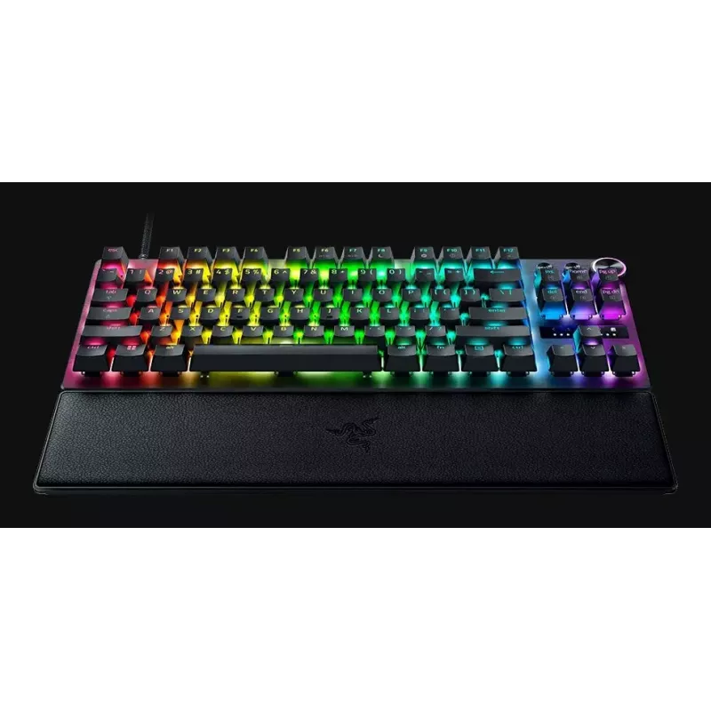 Razer Huntsman V3 Pro Tenkeyless klaviatūra optiniais jungikliais RGB juoda